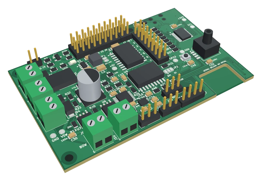 The Commander board